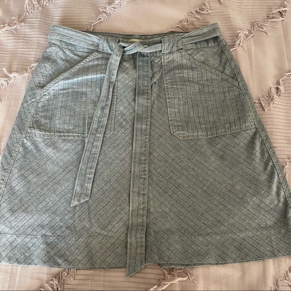 Gap denim chambray alone skirt size xs